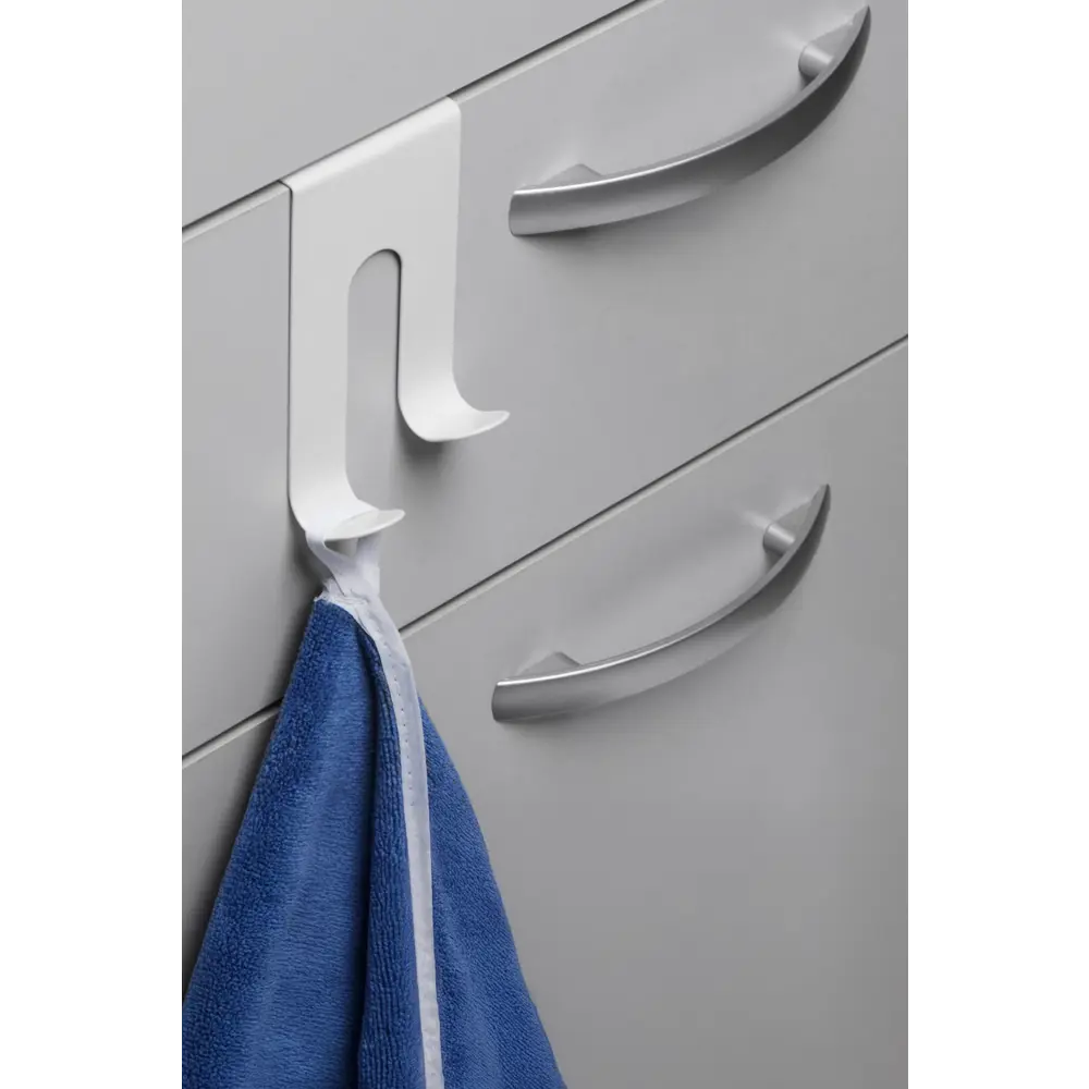 Крючок на дверь KONSENSA 6x11 см цвет белый STLM-2152166 - Вид №5