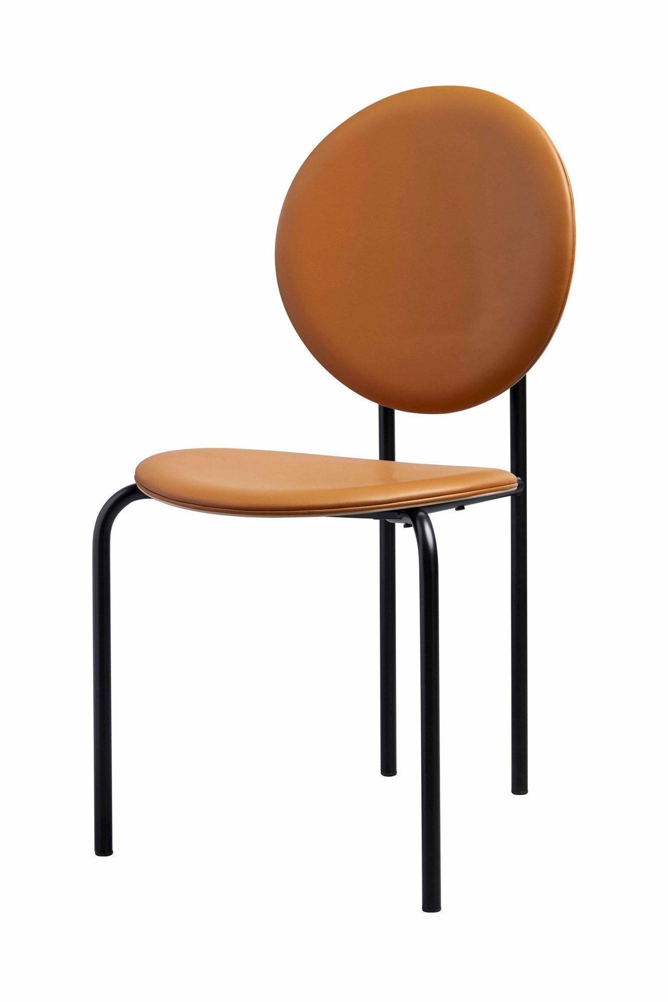 Кожаный мягкий стул с медальоном SP01 Michelle ARCH-00093372 - Вид №10