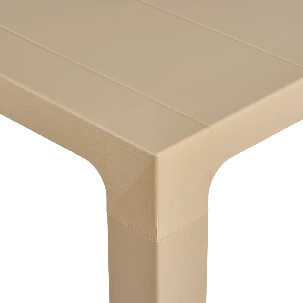 Стол садовый квадратный Орфей СПО-80 М складной 80x72x80 см пластик мокко Santreyd STLM-2207001 - Вид №2