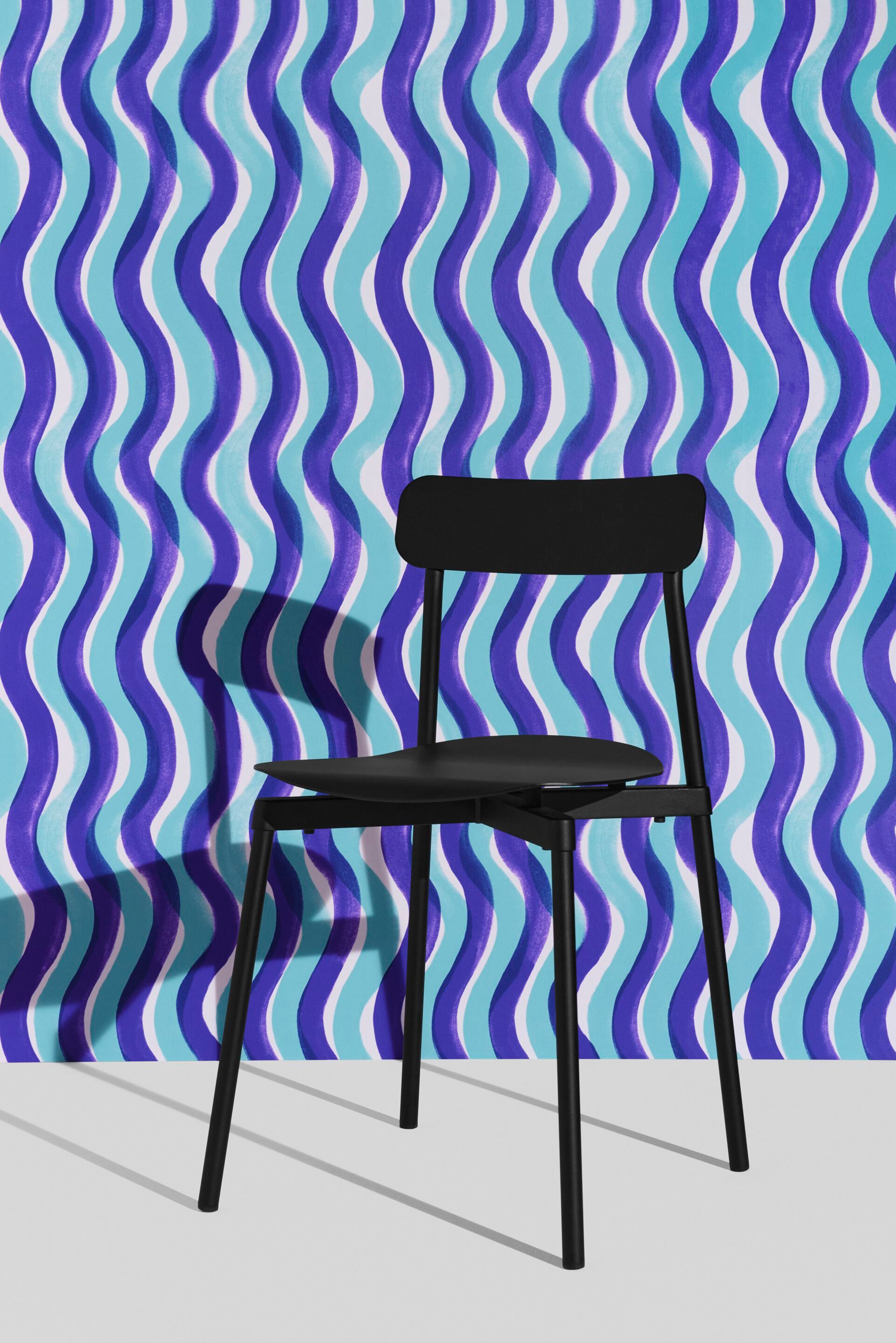 Нетканые полосатые обои Petite Friture LES CRAFTIES GAUFRETTE ARCH-00017202 - Вид №1