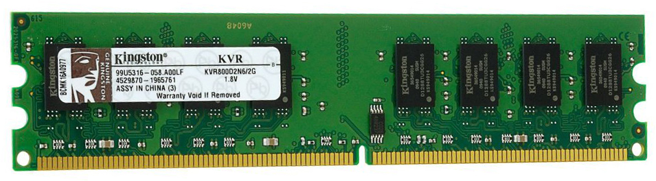 KVR800D2N6/2G dimm 2gb 800mhz ddr2 non-ecc cl6 Kingston Santreyd 