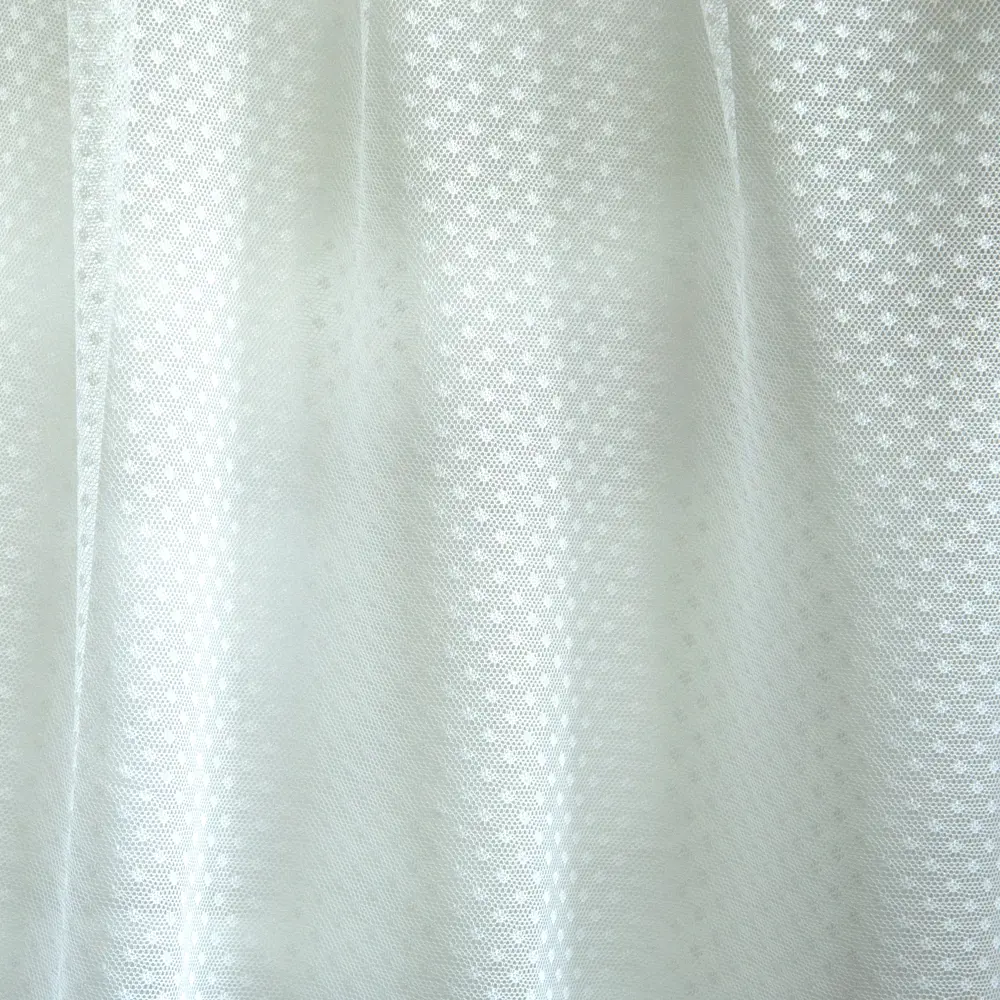 SEASONS Тюль «Горошек» на ленте 300×260 см кремовый 88948039 STLM-1021294 - Вид №1