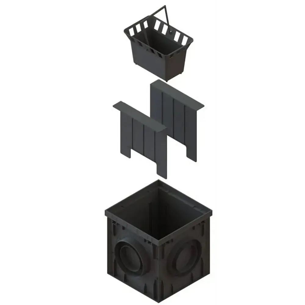Перегородка-сифон пластиковая к дождеприемнику Standartpark Polymax Basic STLM-2113675 - Вид №2