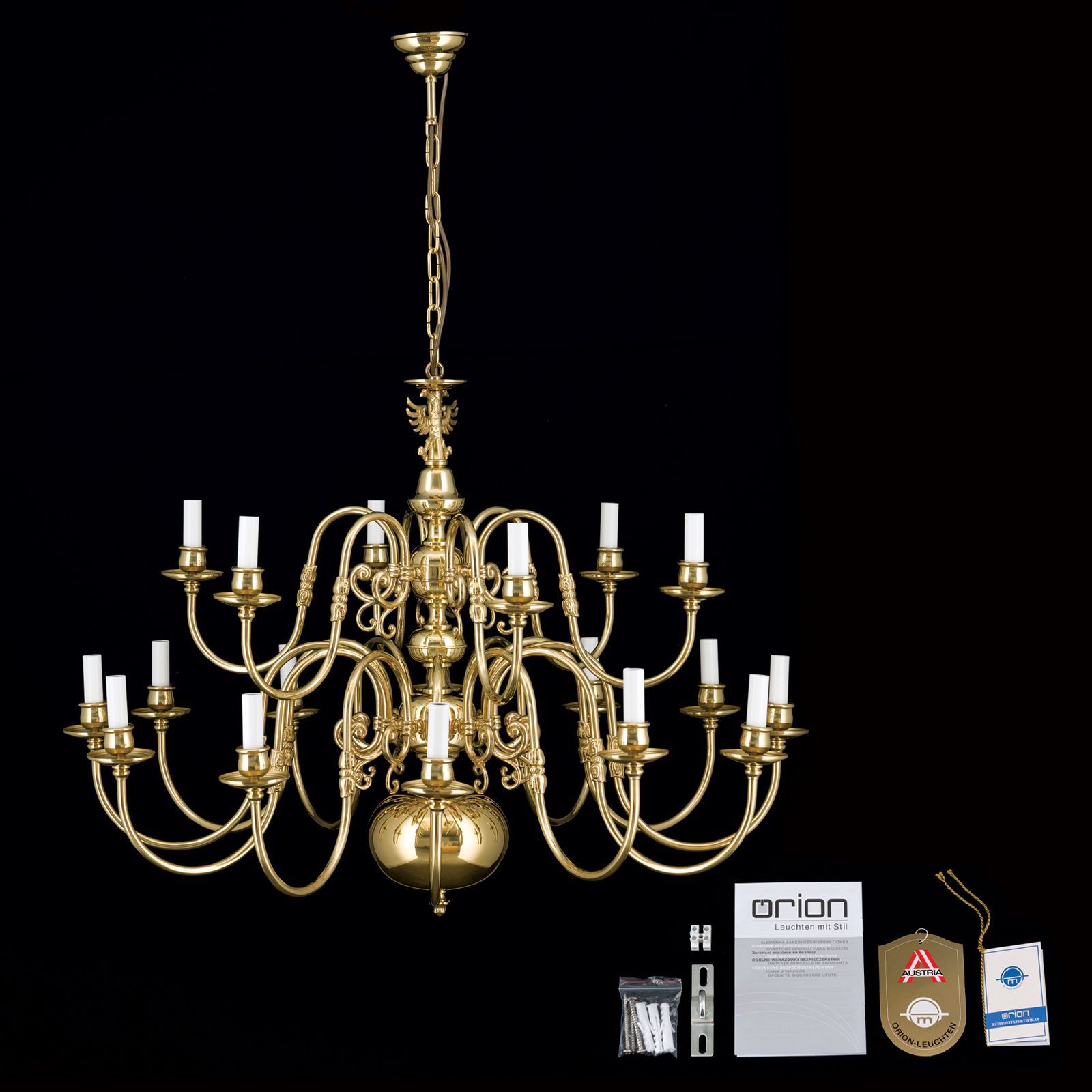 Латунная люстра Orion Flämisch ARCH-00135646 - Вид №4