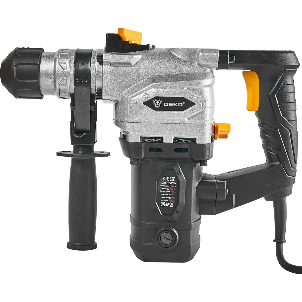 Перфоратор сетевой SDS-plus Deko DKH1000W, 1000 Вт, 4.1 Дж STLM-2123953 - Вид №1