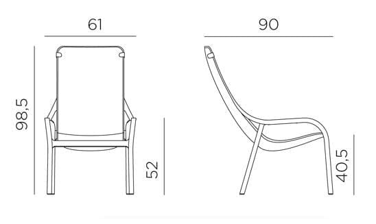 Штабелируемое садовое кресло из полипропилена In Stock ARCH-00097834 - Вид №9