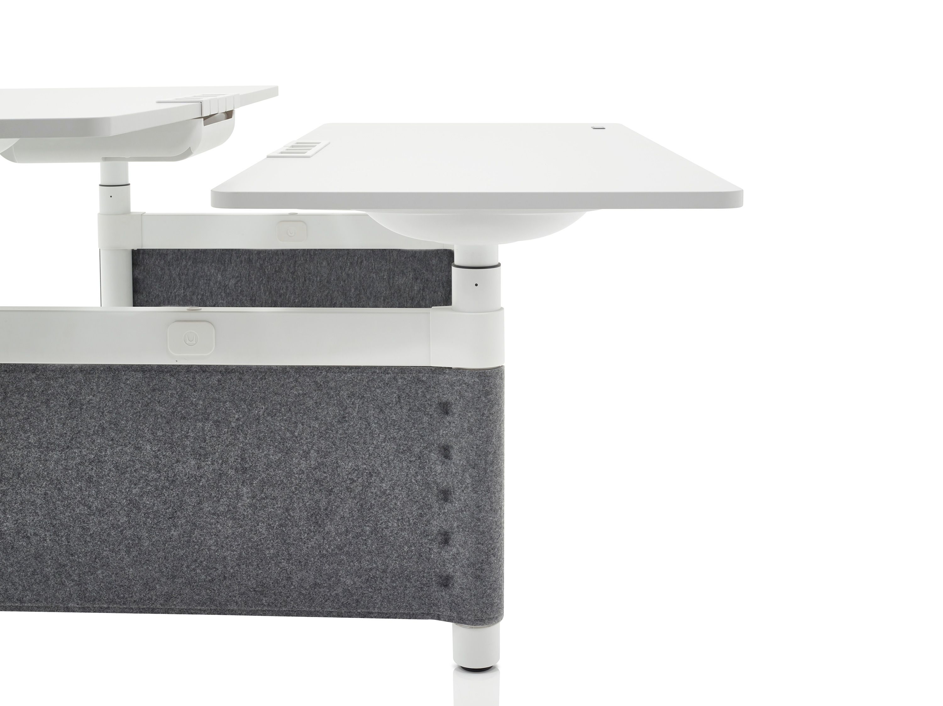 Секционный стол с регулируемой высотой и встроенной полкой Herman Miller ARCH-00095392 - Вид №9