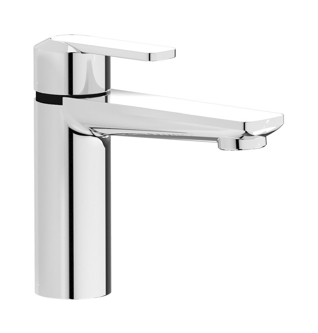 Смеситель для раковины на 1 отверстие в комплекте с донным клапаном WE ARE IB c6200cc Chrome C-67