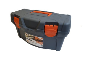 16014523 Чёрный/оранжевый ящик для инструментов 16 Master Economy BR6002ЧРОР Blocker