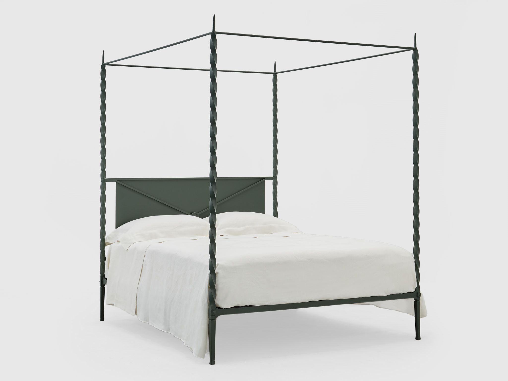 Двуспальная кровать из кованого железа с балдахином Lispi RITO ARCH-00050245 - Вид №12