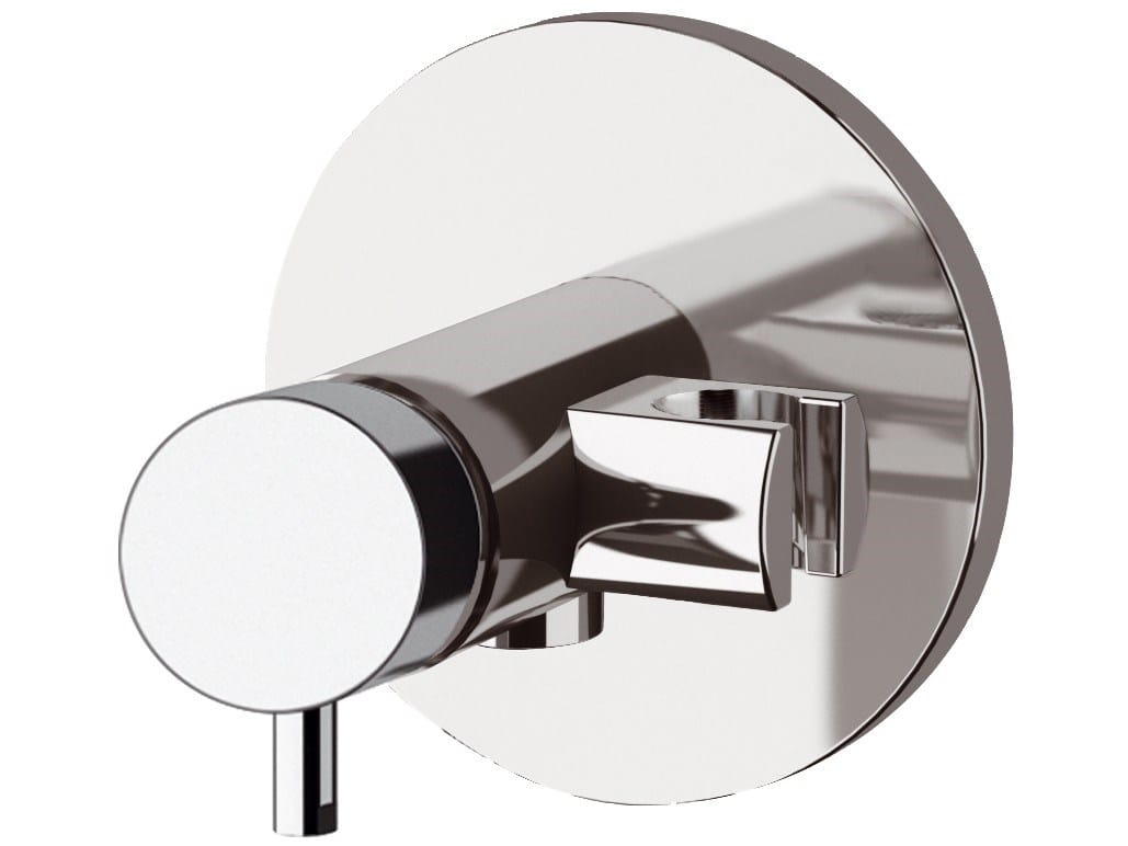 Латунный встраиваемый однорычажный смеситель для душа с пластиной Daniel Rubinetterie Токио ARCH-00061853