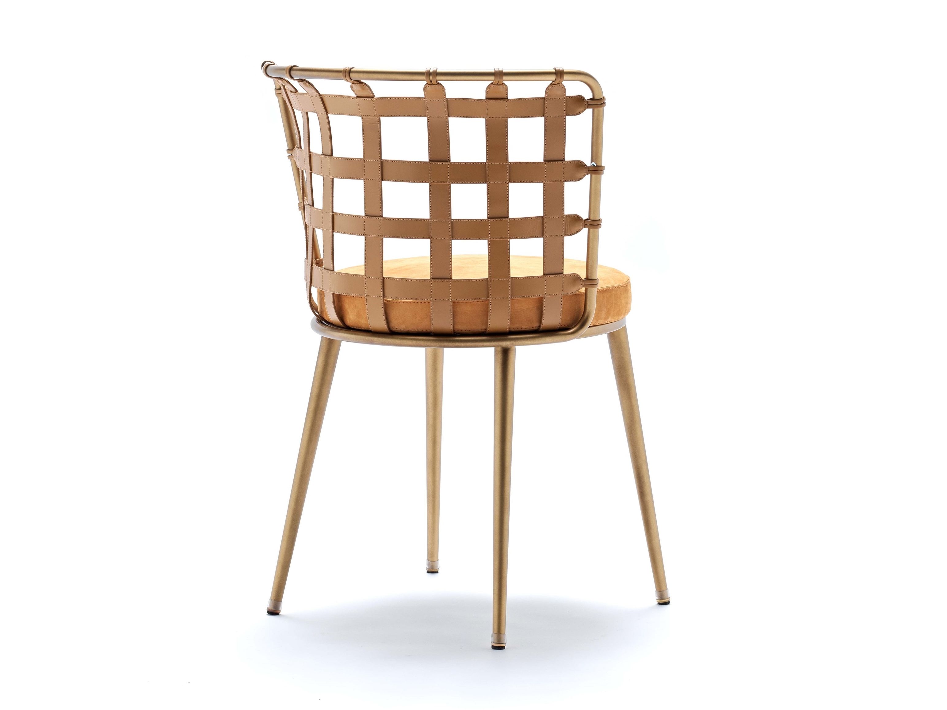 Стальной стул с мягким сиденьем Fasem Lola ARCH-00141346 - Вид №19