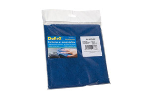 16071787 Салфетка из микрофибры 35х40 см синяя SPT-002 Dollex