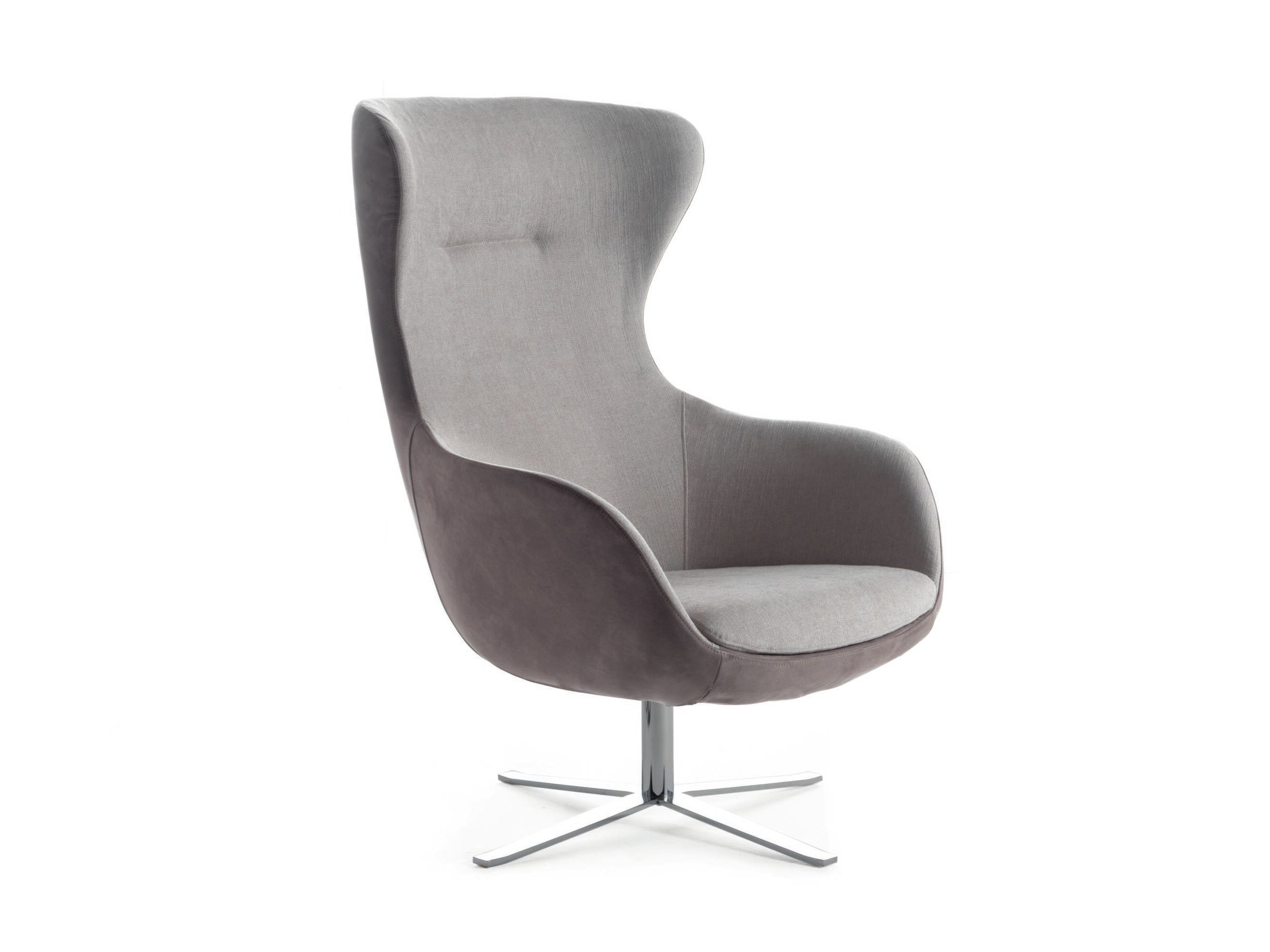 Тканевое вращающееся кресло с подлокотниками GRUPPO FOX день Фокса ARCH-00008529