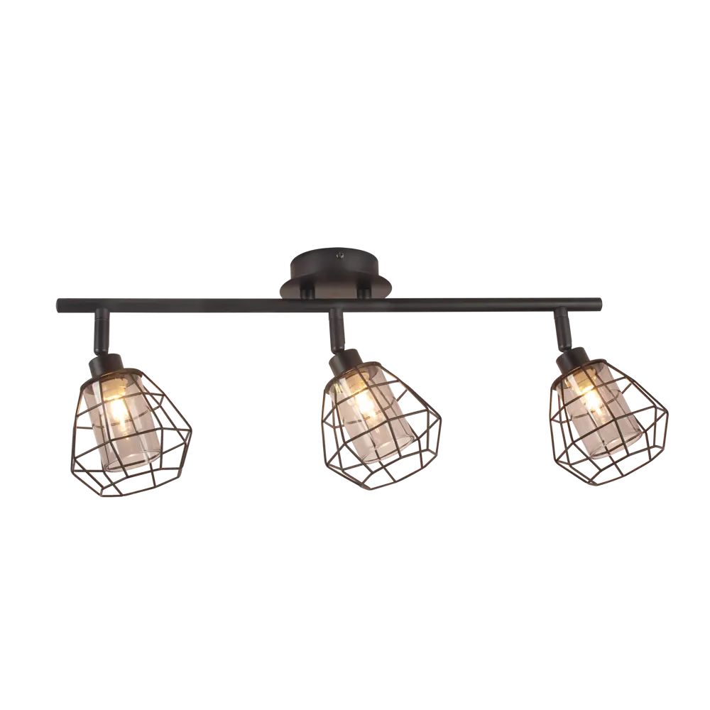 Спот поворотный Inspire Baron 3 лампы 9 м² цвет чёрный STLM-2158056 - Вид №2
