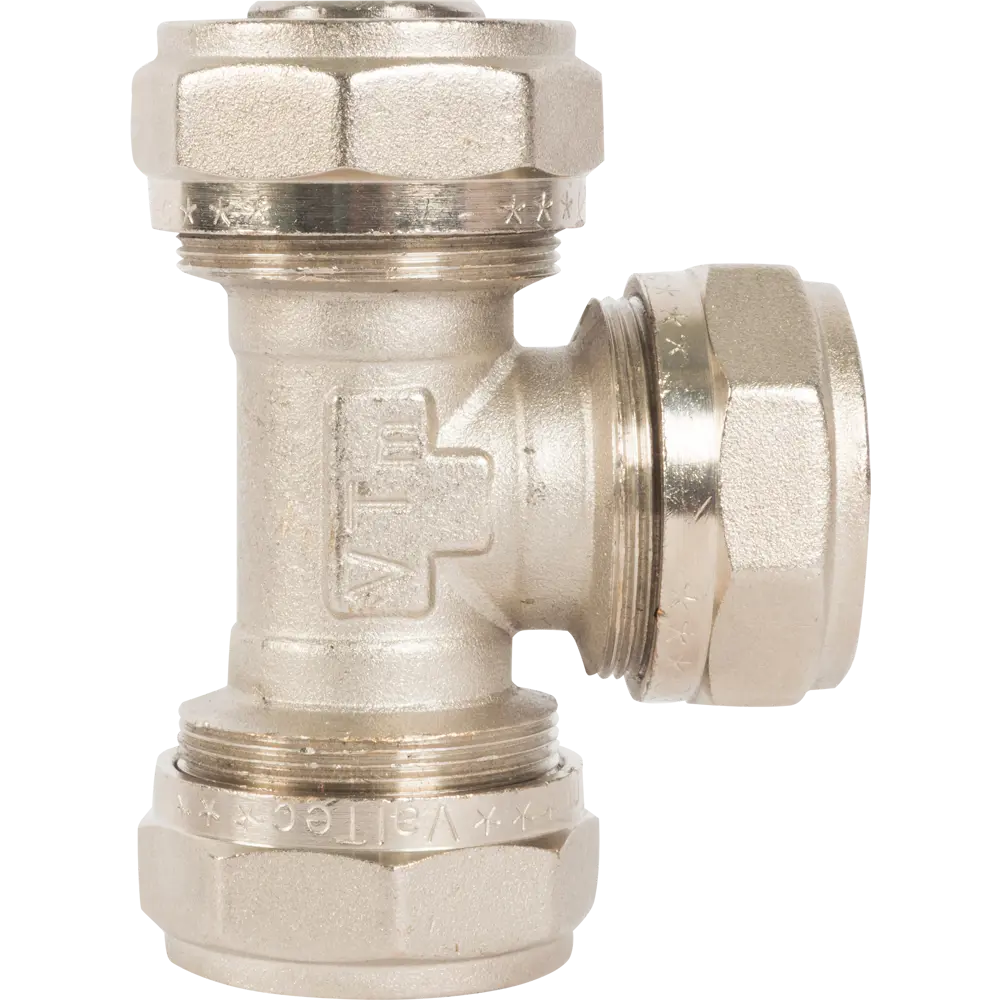 Тройник Valtec 32 мм для систем водоснабжения и отопления 10518516 STLM-0000569 - Вид №2