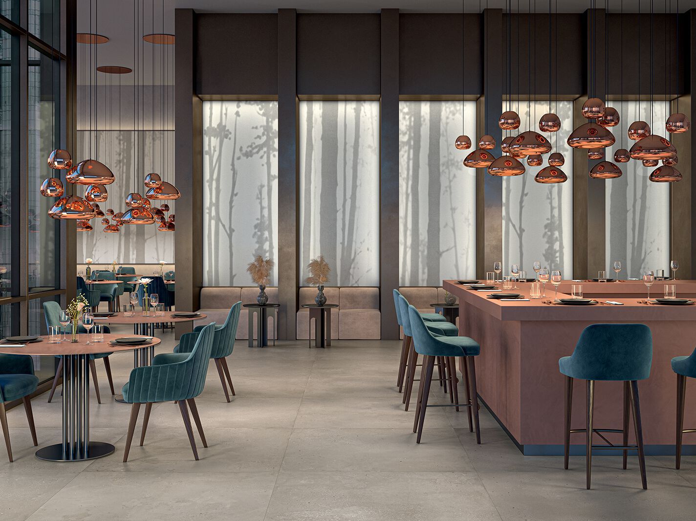 Напольное покрытие из керамогранита с эффектом ткани CERAMICA FONDOVALLE Dream ARCH-00097969