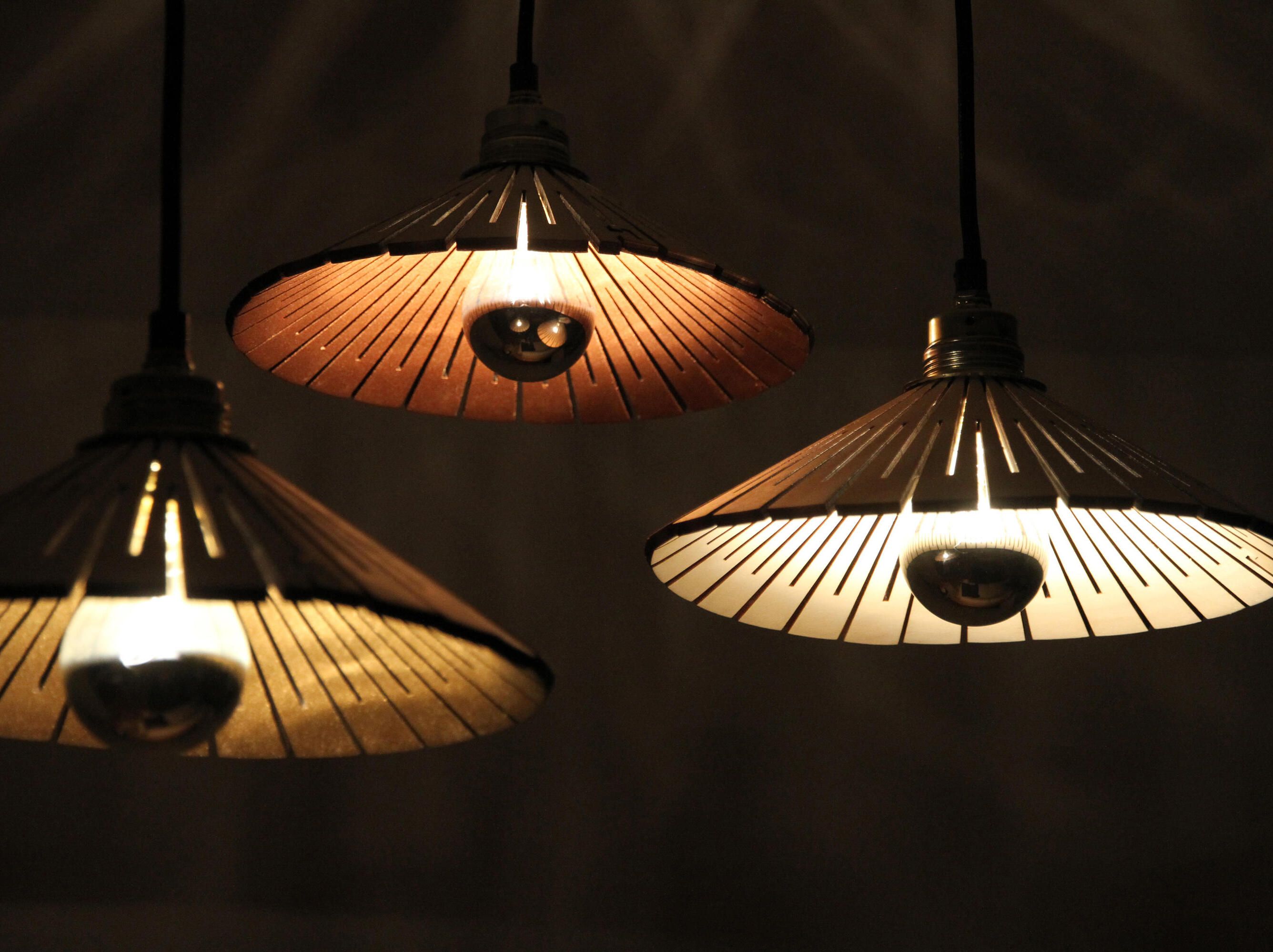 Деревянный светодиодный подвесной светильник dukta RAYA ARCH-00102040 - Вид №3