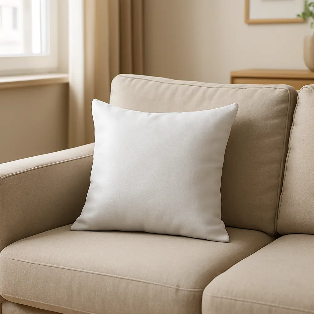 Декоративная подушка Romano 40x40 см в нежном сером оттенке 89426299 Santreyd STLM-1581204