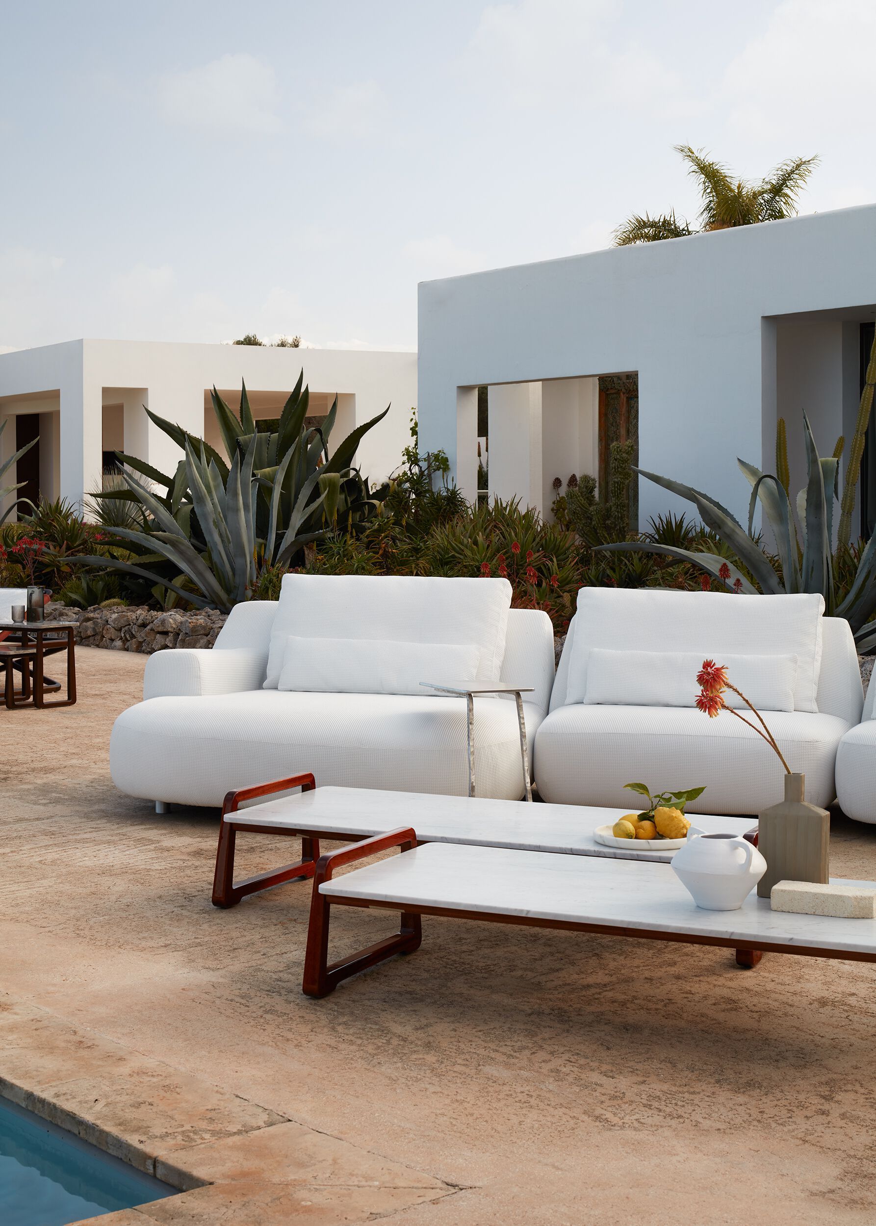 Тканевый модульный садовый диван Exteta Moonlight ARCH-00030262 - Вид №2