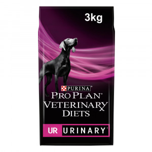 ПР0033143*2 Корм для собак Veterinary Diets UR Urinary при образовании мочевых камней, сух. 3кг (упаковка - 2 шт) Pro Plan