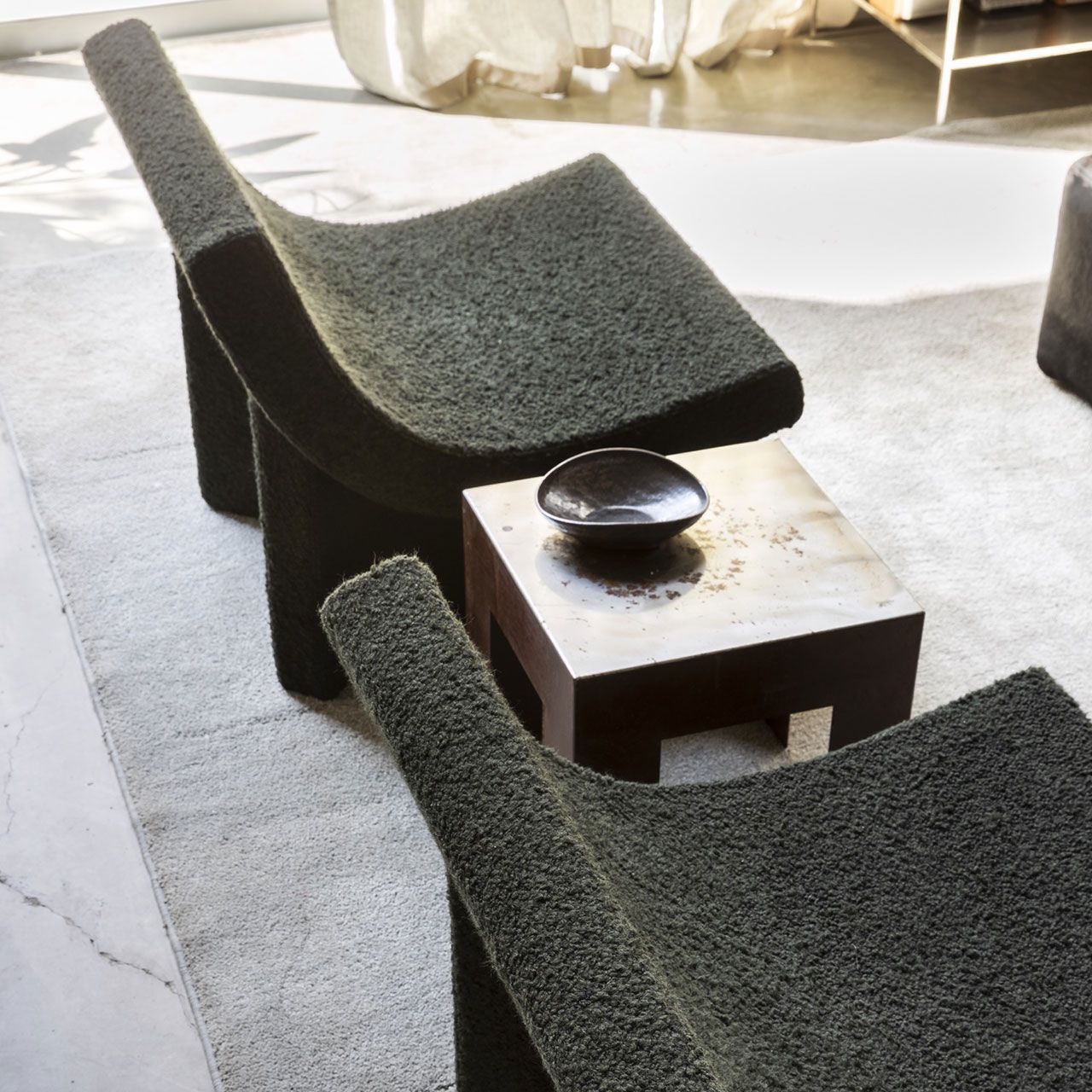 Тканевое кресло без подлокотников Mogg TALK ARCH-00074847 - Вид №11