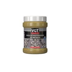 Эмаль по металлу VGT ВД-АК-1179 Профи антикоррозионная перламутровая латунь 0.23 кг