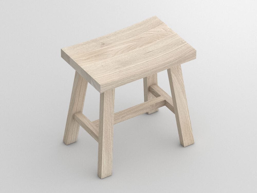 Твердый деревянный низкий стул Vitamin Design TUBER ARCH-00070874