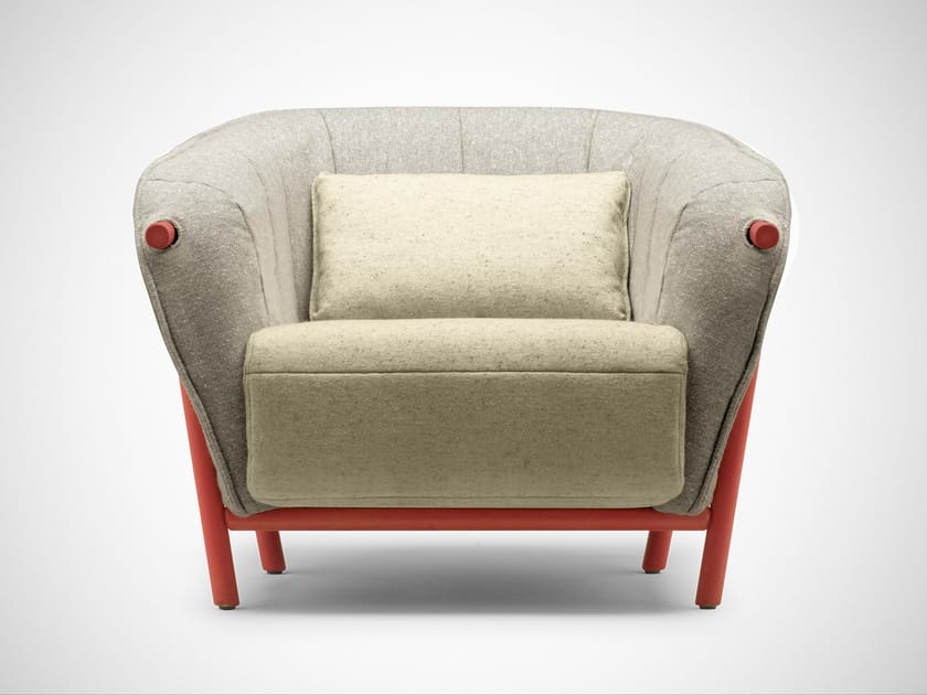 Тканевое кресло с подлокотниками Bosc Yas ARCH-00131727