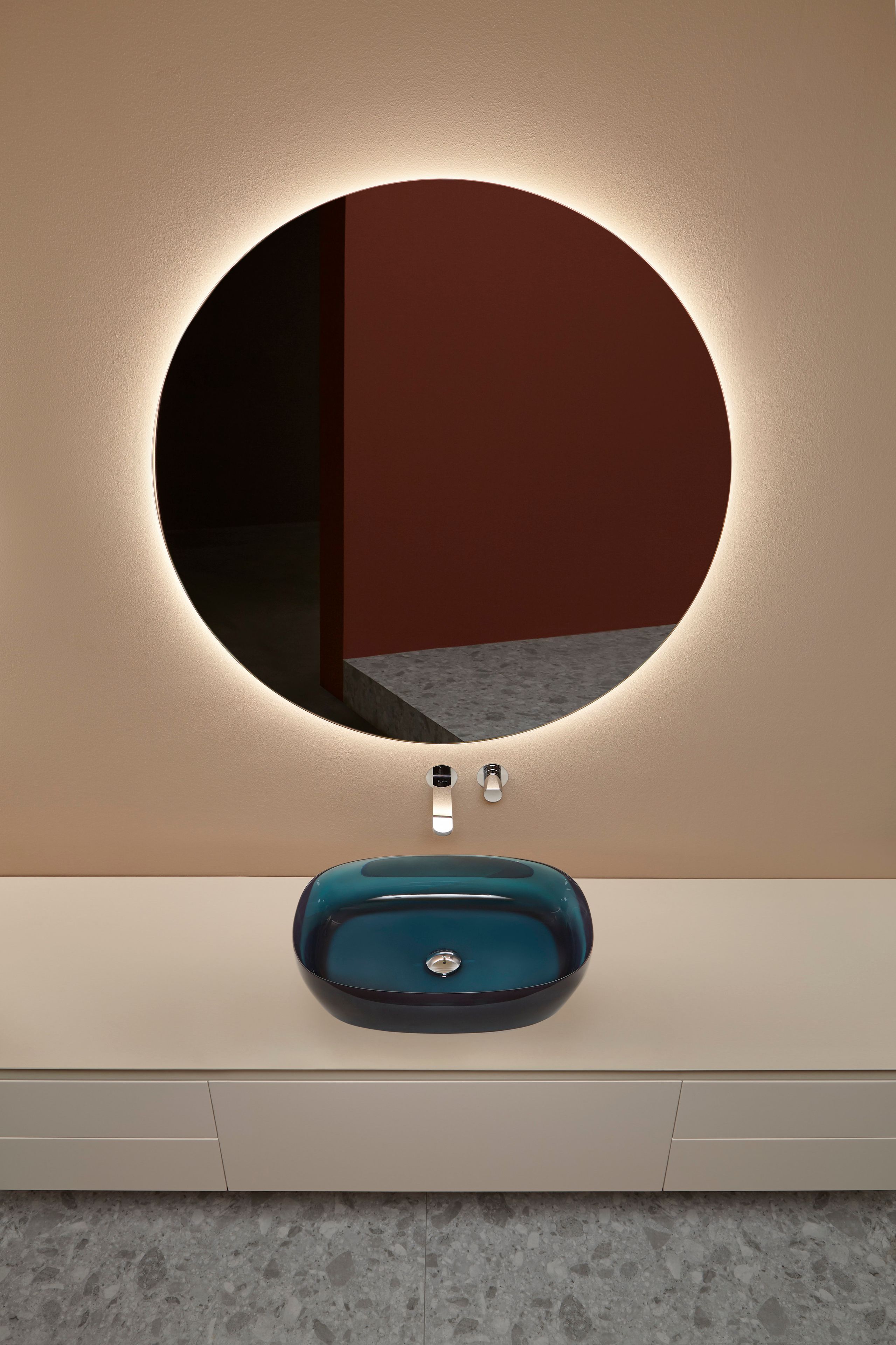 Овальная столешница из Cristalmood® Antoniolupi SENSO ARCH-00098302 - Вид №3