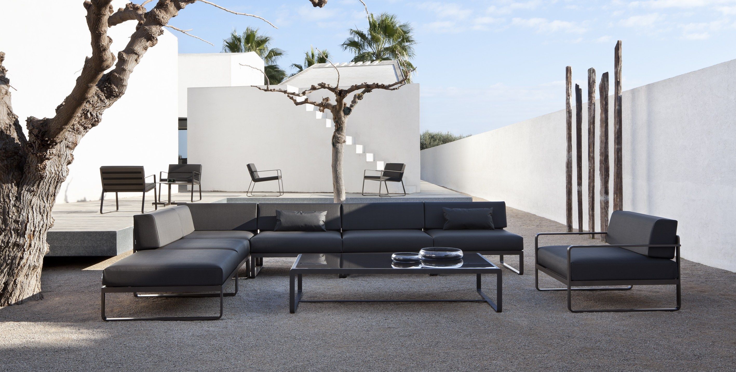 Прямоугольный садовый пуф Bivaq сидеть ARCH-00140029 - Вид №2