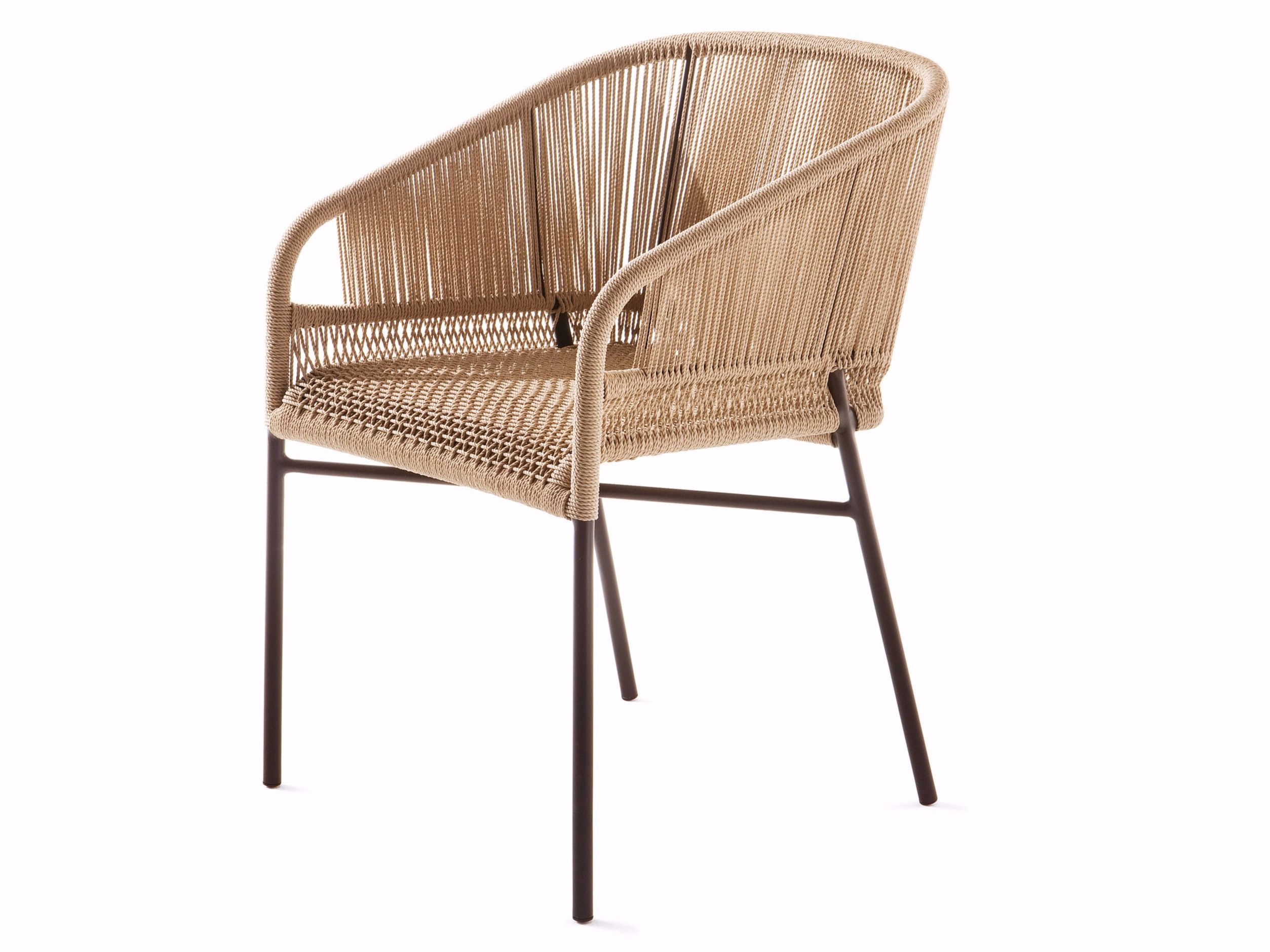 Алюминиевый стул с порошковым покрытием с подлокотниками Varaschin Cricket ARCH-00052420