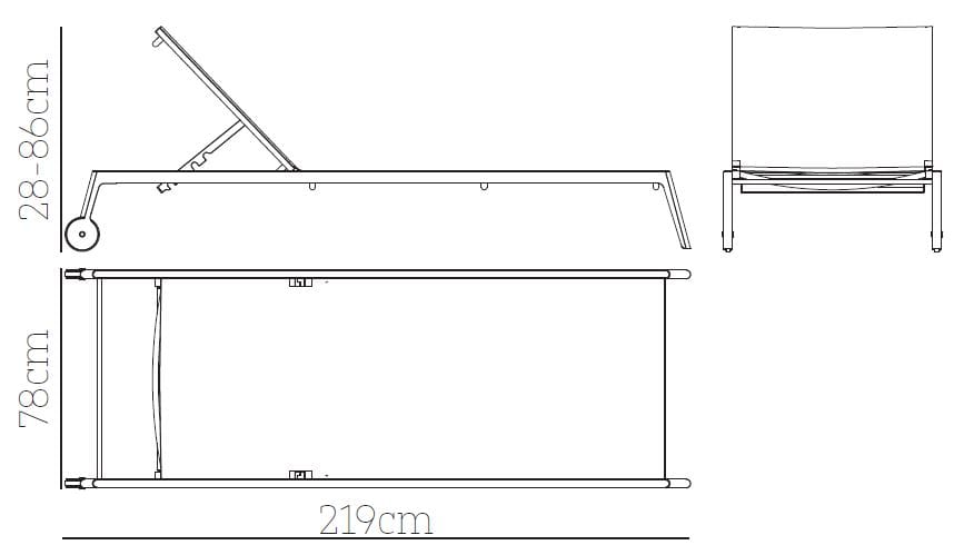 Садовая кровать с колесами BABEL D Гао ARCH-00036603 - Вид №5