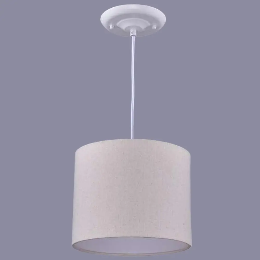 Светильник подвесной Трамонтана 1 лампа 4 м² цвет бело-бежевый РОССВЕТ STLM-2172554 - Вид №1