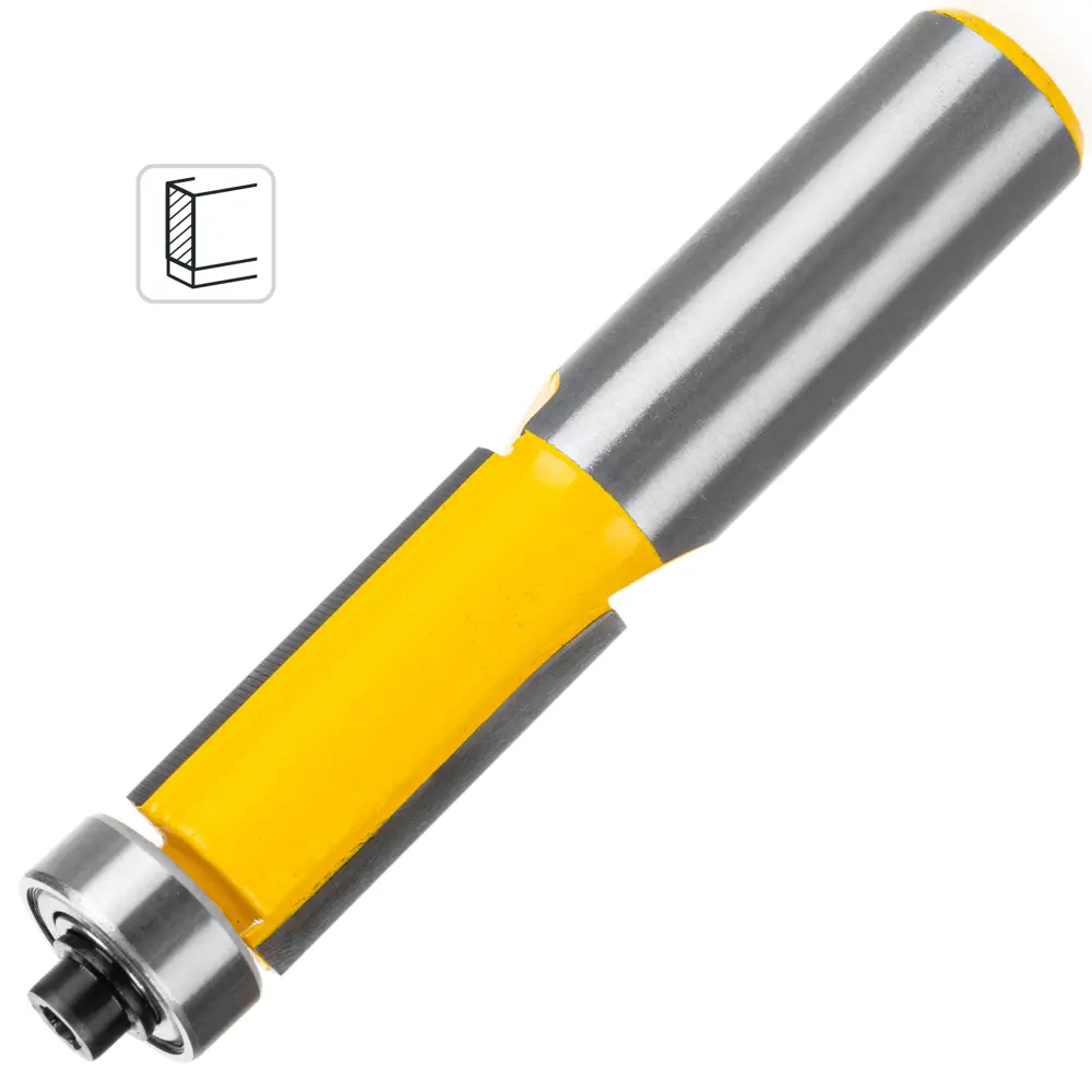 Фреза по дереву кромочная прямая 553334 12x19 мм хвостовик 12 мм Santreyd STLM-2177336