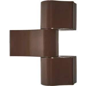 Петля дверная универсальная MED0062.05-1 107x132x35 мм алюминий цвет коричневый