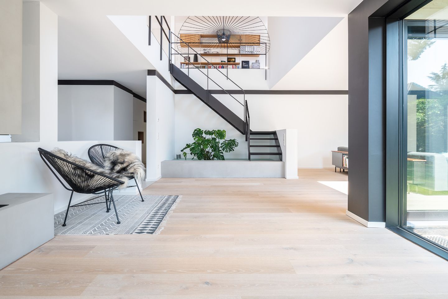 Дубовый паркет Dennebos Flooring Белая мойка ARCH-00118687 - Вид №4