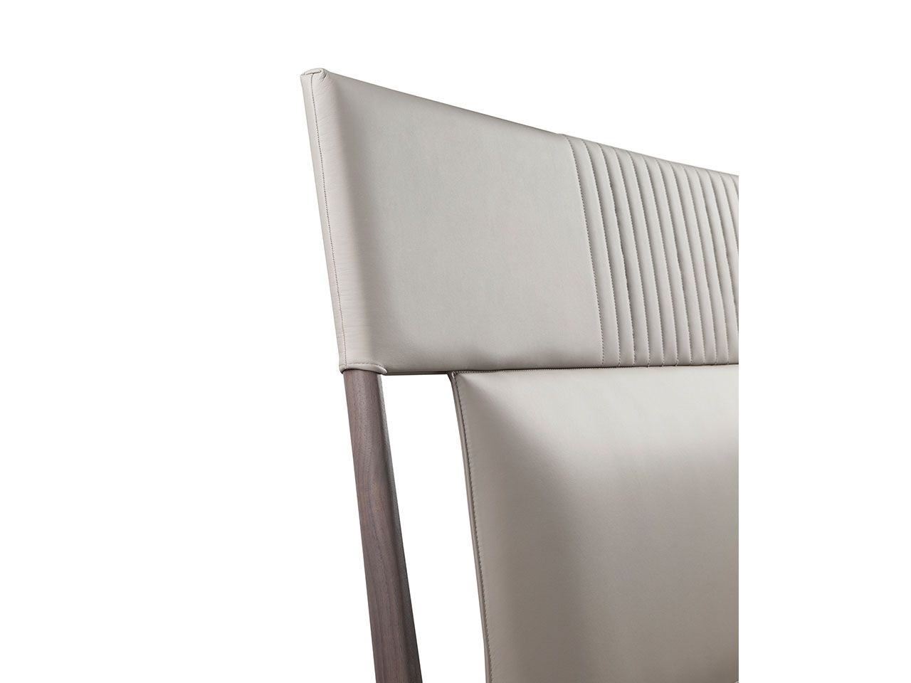 Деревянная двуспальная кровать с кожаным мягким изголовьем Turri Vine ARCH-00031611 - Вид №4