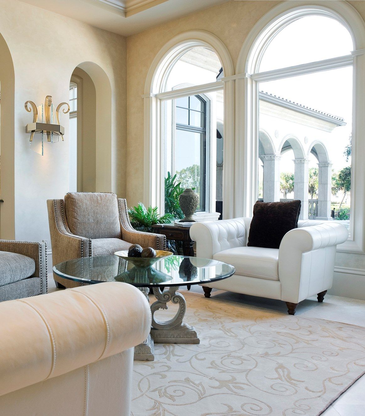 Стеклянный светодиодный настенный светильник Patrizia Volpato Vela ARCH-00009305 - Вид №2