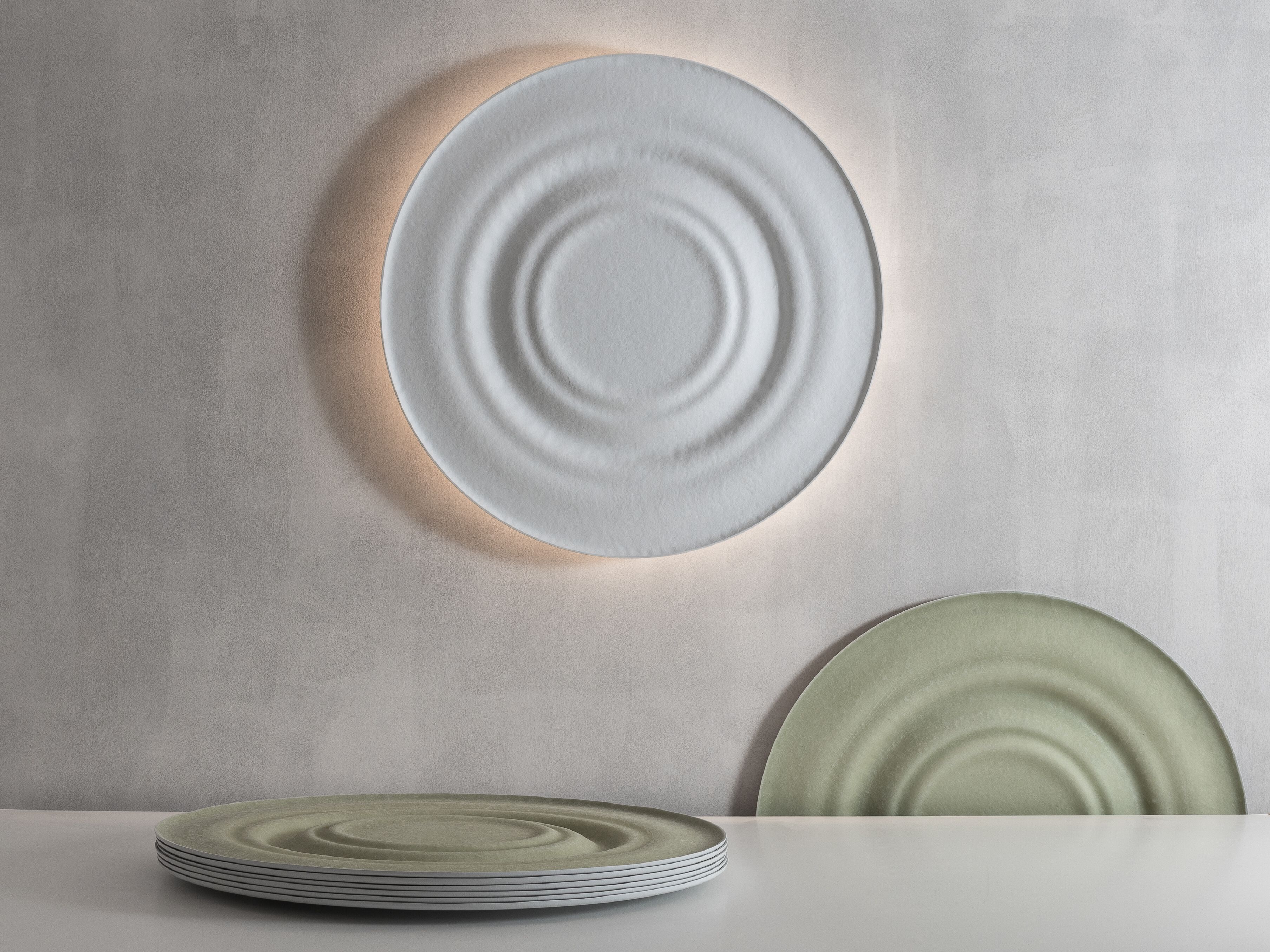 Настенный светильник / потолочный светильник из стекловолокна Hind Rabii Vibration ARCH-00116431 - Вид №7