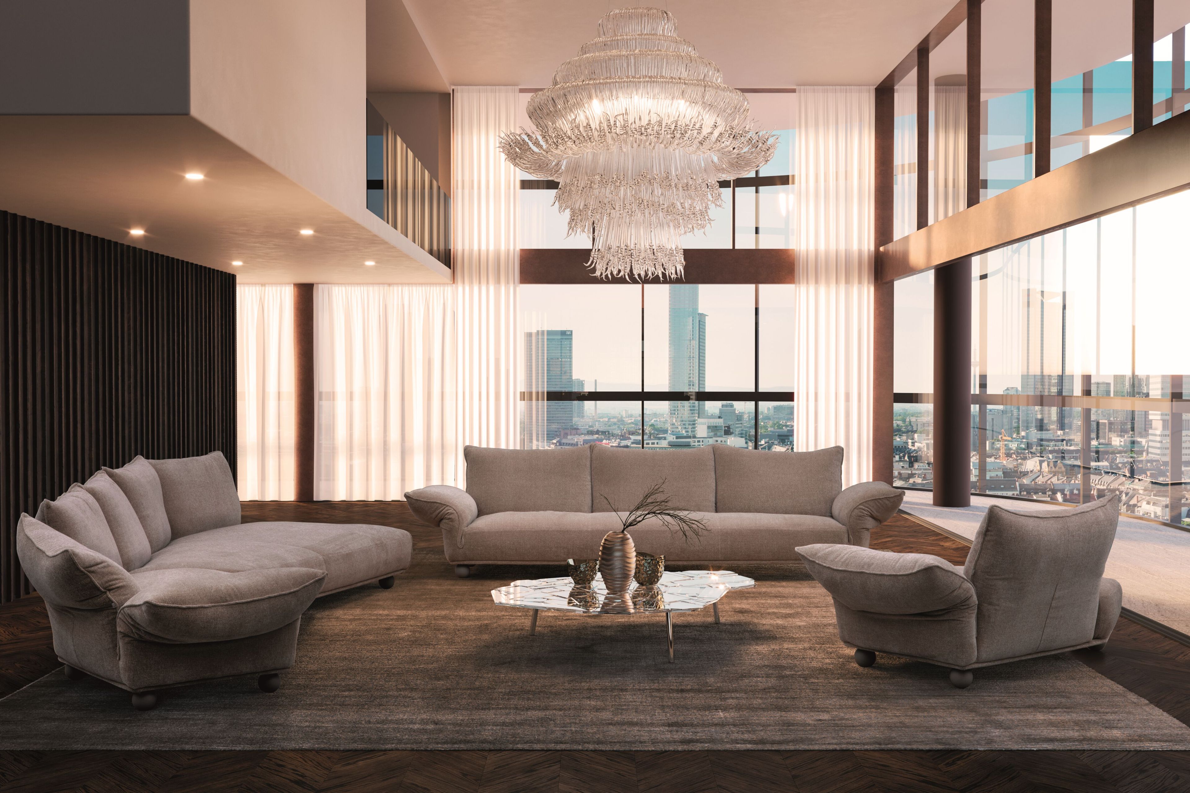 Диван Edra для интерьера ARCH-00064063 - Вид №9