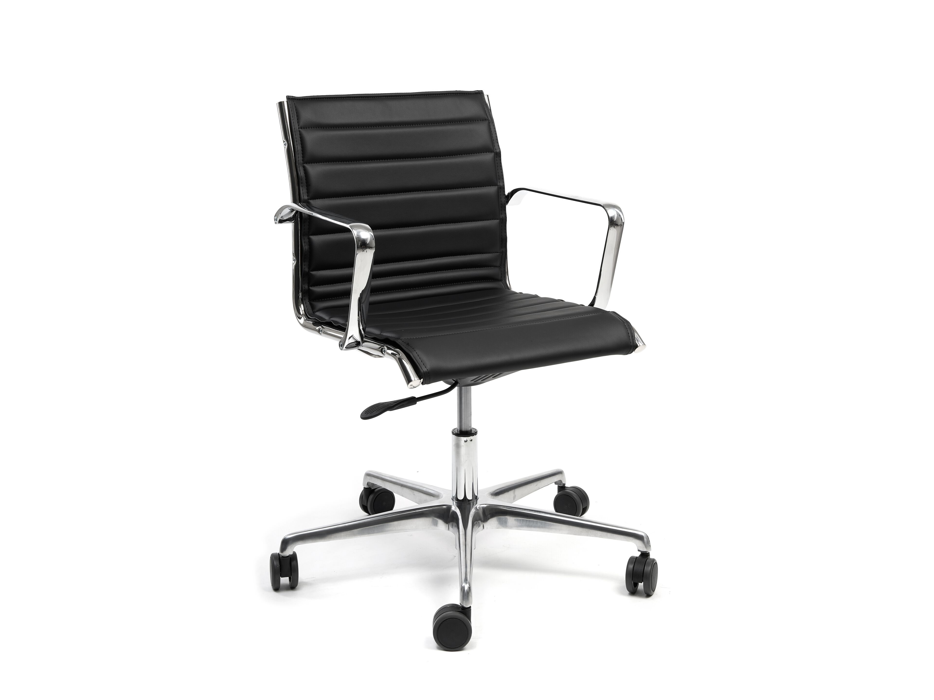 Кожаный офисный стул с подлокотниками с 5 спицами AP Factor Луизиана ARCH-00089363