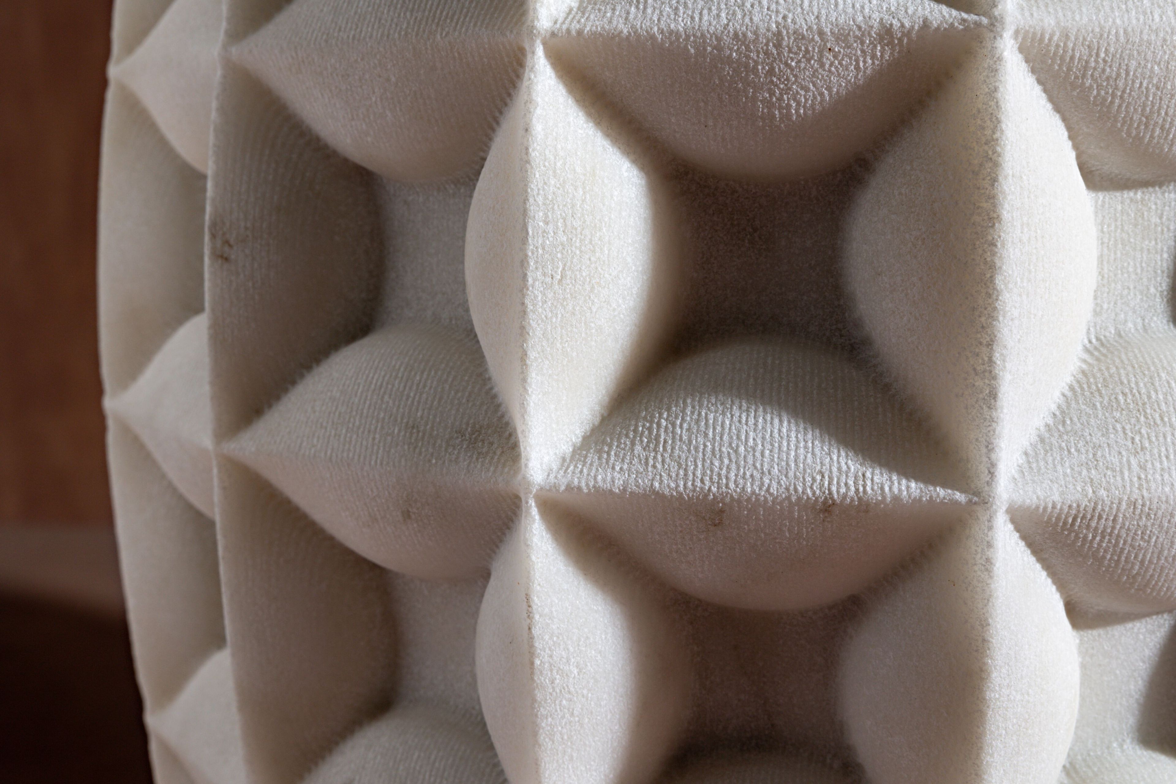 Круглая мраморная ВАЗа Kreoo Dawn ARCH-00018484 - Вид №3