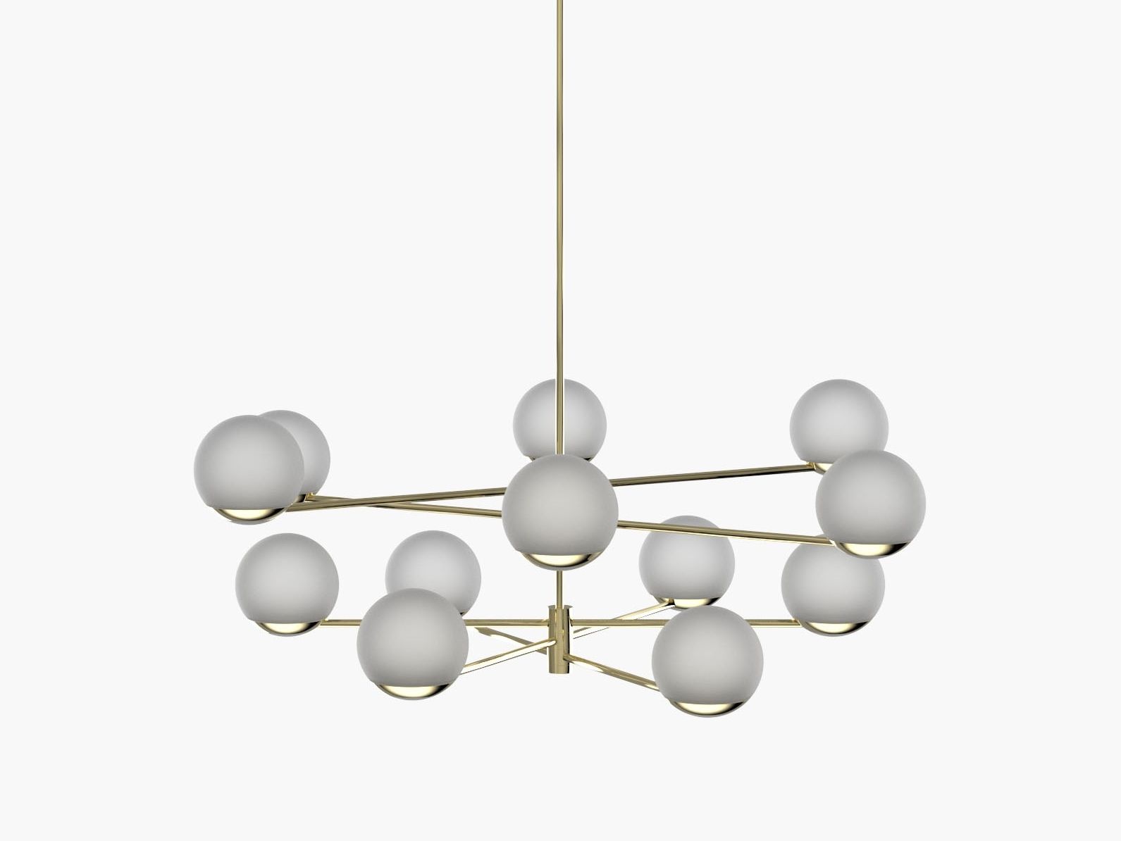 Светодиодный потолочный светильник ручной работы Cameron Design House Мяч и обруч ARCH-00063114 - Вид №2