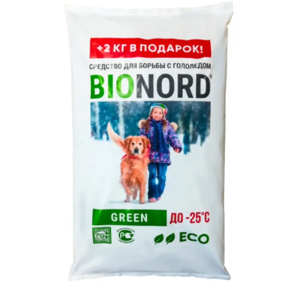 Добавка противоморозная Bionord Green 12 кг STLM-2047248