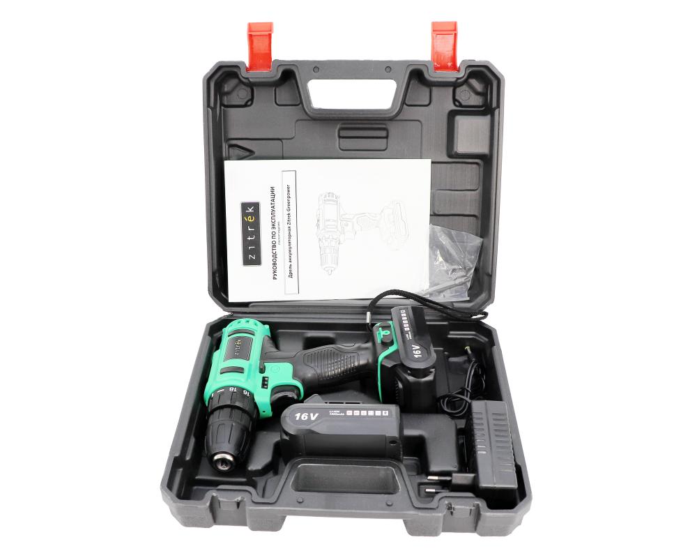 Дрель-шуруповерт Zitrek Greenpower 16-Li 063-4075 5445831 STDN-0071318 - Вид №3