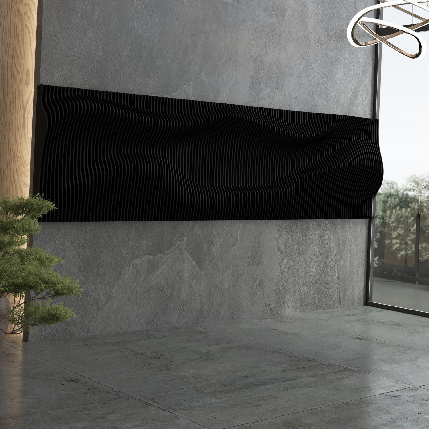 Параметрическая стеновая панель MYWOODREAM CADENZA ARCH-00035360 - Вид №4