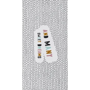 Коврик прикроватный хлопок «Сладкие сны» 60x120 см, цвет белый