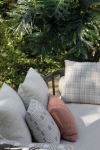 Наружная акриловая ткань прямоугольная съемная подушка