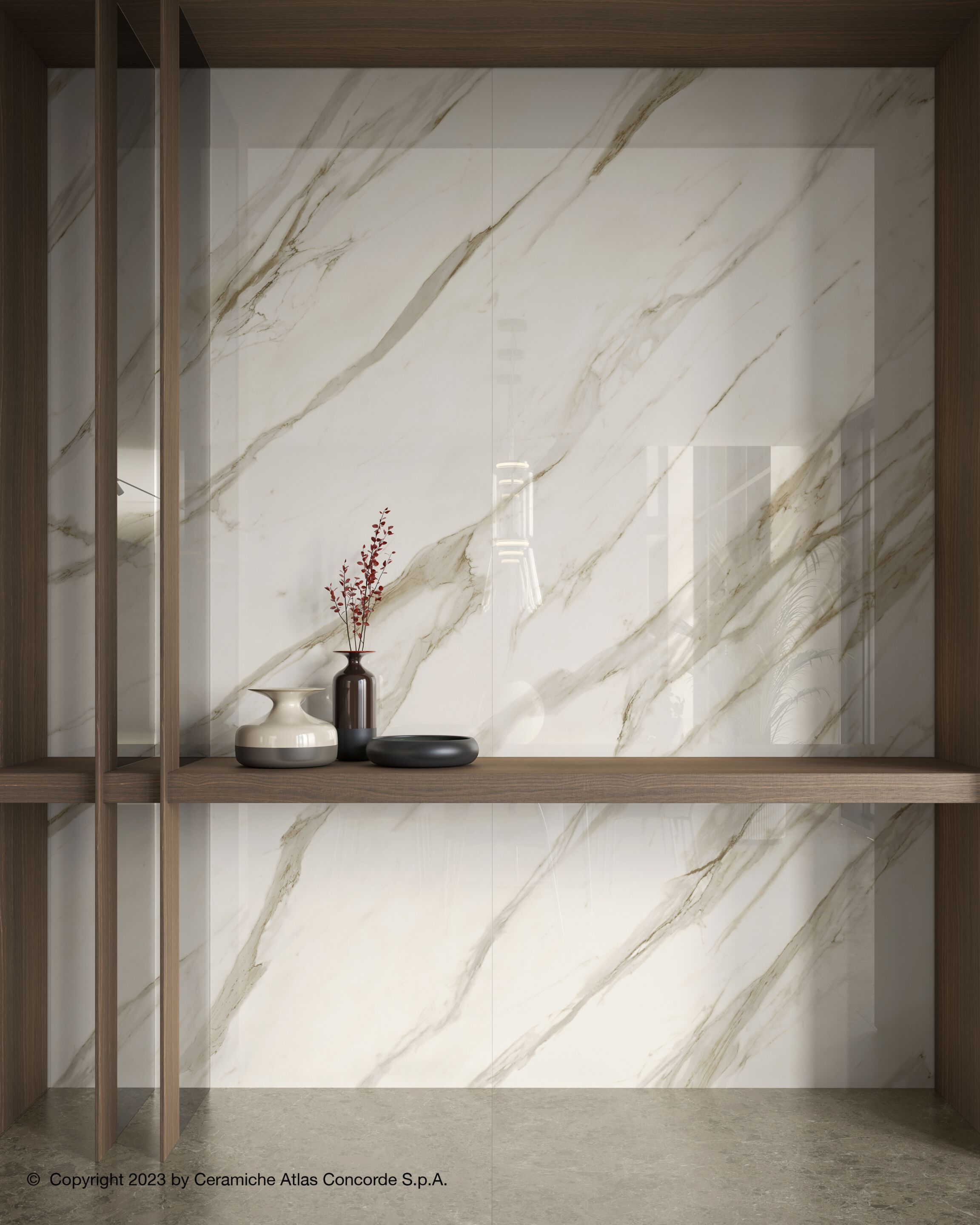 Пол / керамогранит с мраморным эффектом Atlas Concorde Marvel чудо ARCH-00010333 - Вид №19